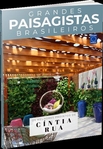 Livro Grandes Paisagistas Brasileiros com projetos de Cíntia Rua