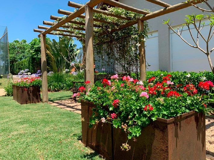 Jardim sensorial em Vinhedo, SP